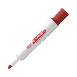 Markers|Staples Remarx Dry Erase Markers, Broad Point, Red, 12/Pack (18887)