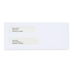 New Staples Reveal N Seal Self Seal Security Tinted #8 Business Envelope, 3 5/8