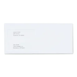 Hot Staples Reveal-N-Seal #9 Double Window Envelope, 3 7/8