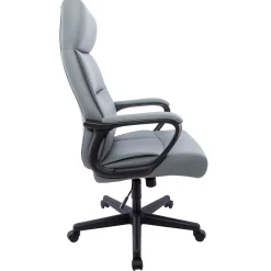 Office Chairs*Staples ® Rutherford Ergonomic Faux Leather Swivel Executive Chair, (58677V) Gray