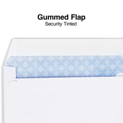 Clearance Staples Security Tinted #8 Business Envelopes, 3 5/8" x 8 5/8", White, 500/Box (438614-CC)