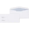 New Staples Security Tinted #10 Double Window Envelopes, 4 1/8" x 9 1/2", White, 500/Box (ST20137)