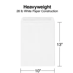 Best Staples Self Seal Catalog Envelopes, 10