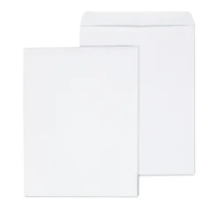 Discount Staples Self Seal Catalog Envelopes, 12" x 15.5", White, 100/Box (609123/73142)