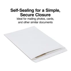 Discount Staples Self Seal Catalog Envelopes, 12" x 15.5", White, 100/Box (609123/73142)