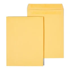 Sale Staples Self Seal Kraft Catalog Envelopes, 9"L x 12"H, Brown, 250/Box (486931/14245)