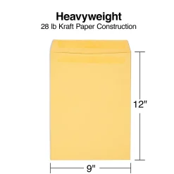 Sale Staples Self Seal Kraft Catalog Envelopes, 9