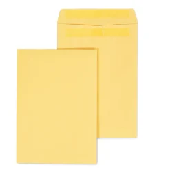 Discount Staples Self Seal Kraft Catalog Envelopes, 7.5"L x 10.5"H, Brown, 100/Box (534792/17105)