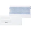 Outlet Staples Self Seal Self Seal Security Tinted #9 Double Window Envelopes, 3 7/8" x 8 7/8", White, 500/Box (ST28731-CC)