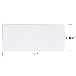 Clearance Staples Self Seal Self Seal Security Tinted #10 Business Envelopes, 4 1/8