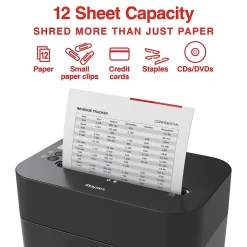 Discount Staples 12-Sheet Micro-Cut Multi-Media Shredder (ST62152)