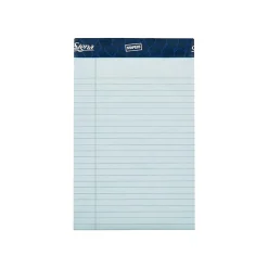 Notepads|Staples Signa Notepads, 5" x 8", Narrow, Assorted Pastel, 50 Sheets/Pad, 6 Pads/Pack (18139/18139STP)