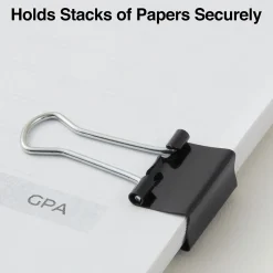 Clips & Fasteners|Staples Small Binder Clips, 0.38