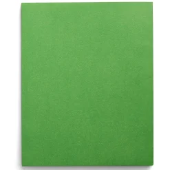Pocket Folders|Staples Smooth 2-Pocket Paper Folder, , 25/Box (ST27533) Green