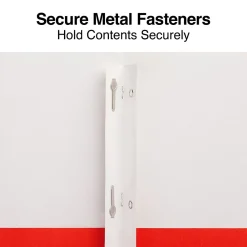 Pocket Folders|Staples Smooth 2-Pocket Paper Folder with Fasteners, , 25/Box (50775/27543-CC) Orange