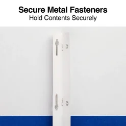 Pocket Folders|Staples Smooth 2-Pocket Paper Folder with Fasteners, , 25/Box (50774/27542-CC) Blue