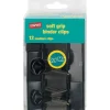 Clips & Fasteners|Staples ® Soft Grip Binder Clips, 1 1/4" Width, 5/8" Capacity, Black, 12/Pk