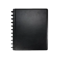 Subject Notebooks|Staples 1-Subject Customizable Notebook, 8.5" x 11", Narrow Ruled, 60 Sheets, Black (19998)