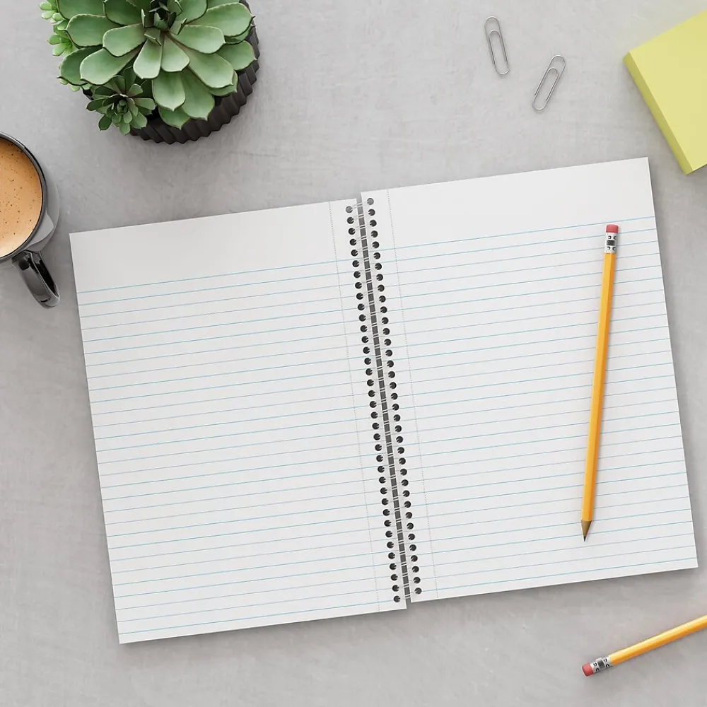 Subject Notebooks|Staples ® 1-Subject Subject Notebooks, 5" x 7", College Ruled, 100 Sheets, Assorted (83357)