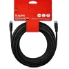 Staples TECH 50' Cat-6 Ethernet Cable, Male to Male, Black (ST62448)