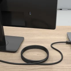 Staples TECH 20 ft. Cat 7 Ethernet Cable, Male to Male, Black (ST62462)