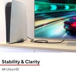 Staples TECH 8 ft. HDMI to HDMI Audio/Video Cable, Male to Male, Black (ST62467)