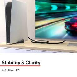 Staples TECH 25 ft. HDMI to HDMI Audio/Video Cable, Male to Male, Black (ST62476)