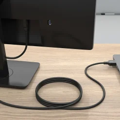 Staples TECH 6 ft. USB-A to USB-A Cable, Male to Male, Black (ST62439)