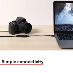 Staples TECH 6 ft. USB-A to Micro USB Type B Cable, Male to Male, Black (ST62441)