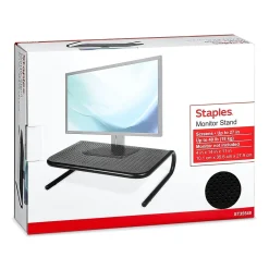 Sale Staples TECH Monitor Stand, Up to 27