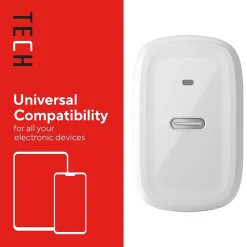 USB-C Wall Charger, 20W, White (NX60446)<Staples TECH Online