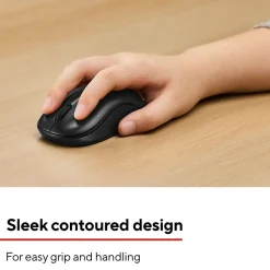 Hot Staples TECH Wireless Ambidextrous Optical USB Mouse, Black (ST62601)