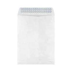 New Staples Tyvek Self Seal Catalog Envelope, 9 1/2" x 12 1/2", White, 100/Box (ST19867-CC)