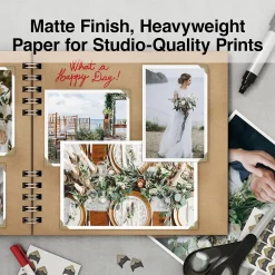 Photo Paper*Staples Ultra Premium Matte Photo Paper, 230 g/m², 8.5