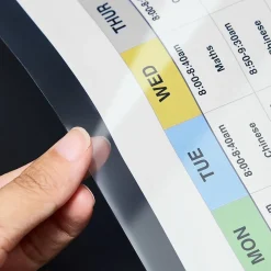 Sheet Protectors|Staples Wall-Mountable Heavyweight Sheet Protector, 8.5" x 11", Diamond Clear, 10/Pack (15945)