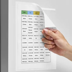 Sheet Protectors|Staples Wall-Mountable Heavyweight Sheet Protector, 8.5