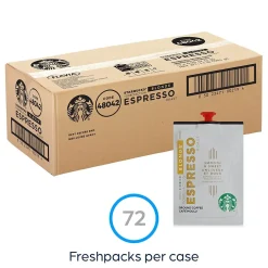 Starbucks Blonde Espresso Coffee Verisimo Freshpack, Espresso Roast, 72/Carton (MDR00219)