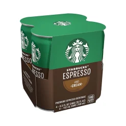 Starbucks Doubleshot Espresso & Cream Cold Brew Coffee, 6.5 fl. oz., 24/Carton (19286)