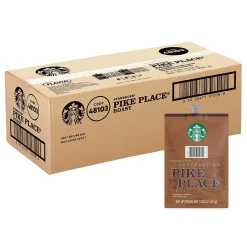 Starbucks Pike Place Coffee Flavia Freshpack, Medium Roast, 80/Carton (MDR01038)