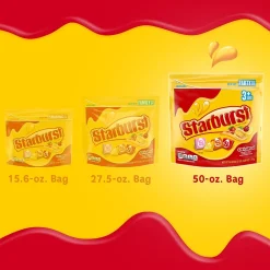 Starburst Original Fruit Chews Candy, 50 oz. (WMW28086)
