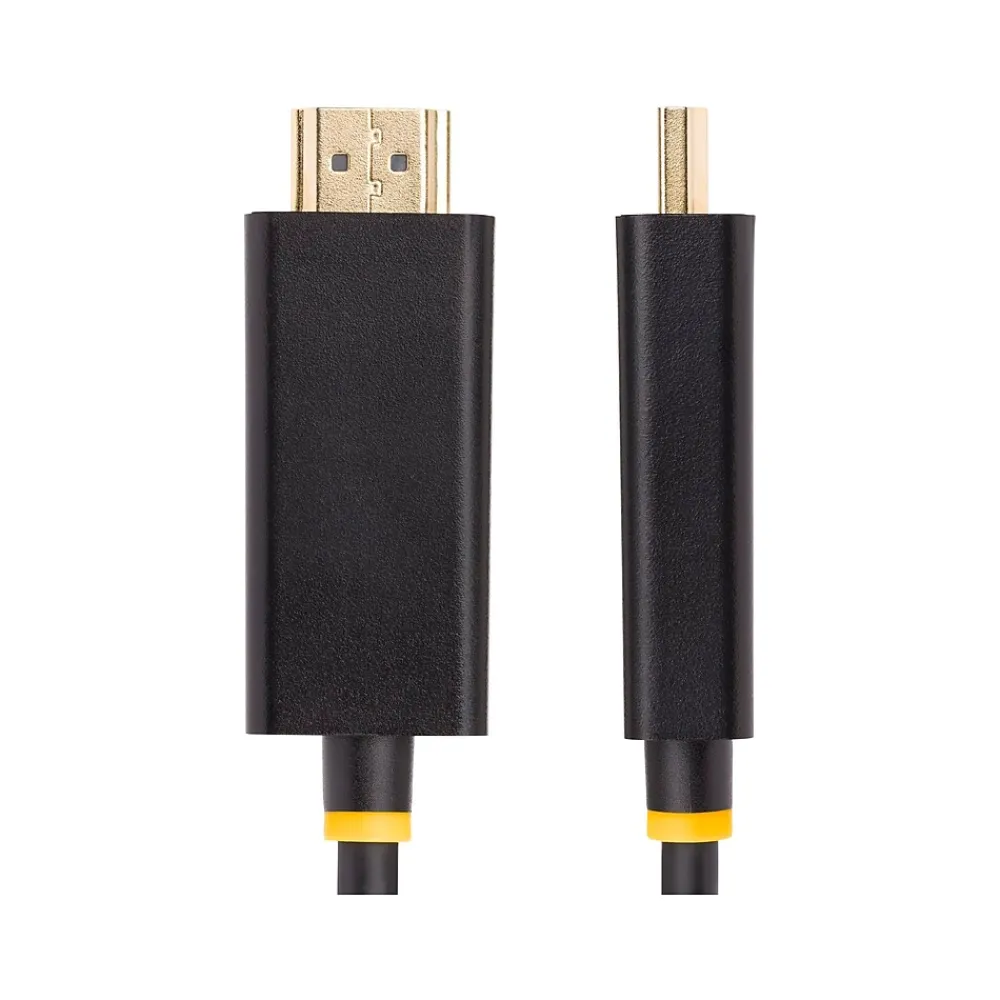 StarTech 6' Active DisplayPort to HDMI Cable, Male to Male, Black (6F-DP-HDMI-4K60-HDR)