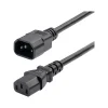 StarTech 2' C14 to C13 Power Cable, Male to Female, Black (8713-8200-POWER-CORD)