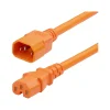 StarTech 6' C14 to C15 Power Cable, Male to Female, Orange (8915-460Q-POWER-CORD)