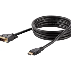 StarTech 6' DVI-D to HDMI Display Cable, Male to Male, Black, 10/Pack (HDMIDVIMM610PK)