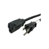 StarTech 20' Extension Cord, 16 AWG, Black (PAC10120)