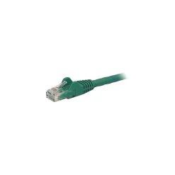 StarTech 6 ft Green Cat6 Cable with Snagless RJ45 Connectors, Cat6 Ethernet Cable, 6ft UTP Cat 6 Patch Cable