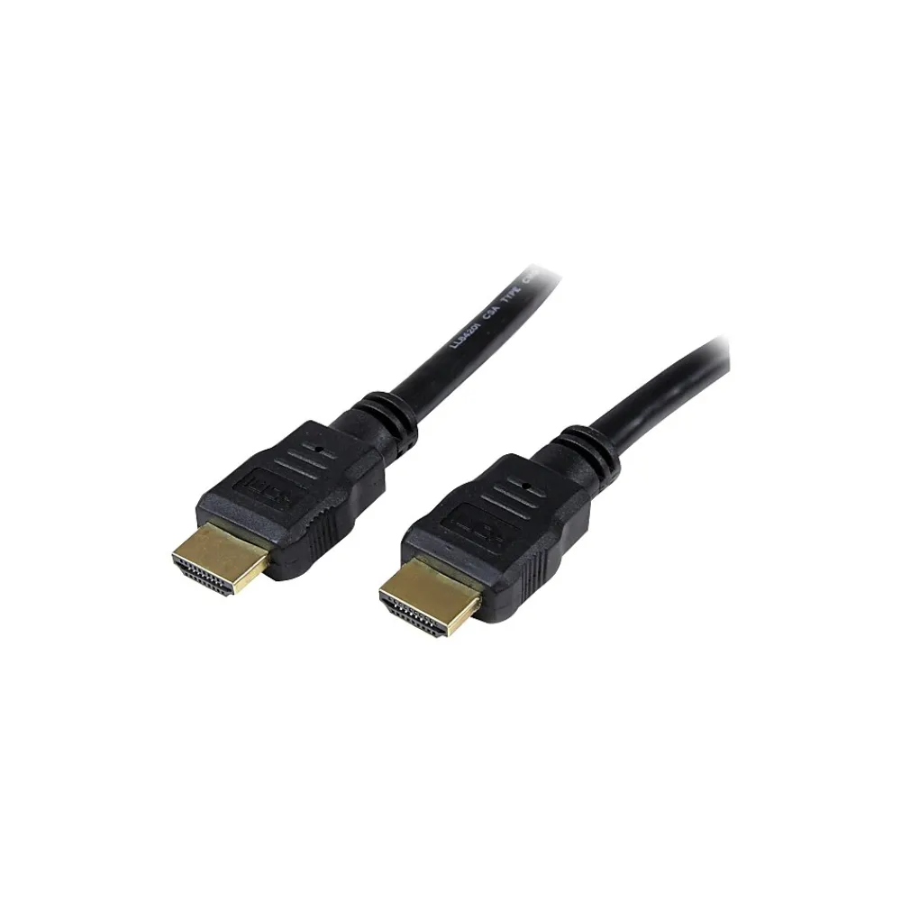 StarTech 12' HDMI Audio/Video Cable, Black (HDMM12)
