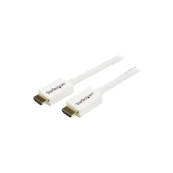 StarTech 10' HDMI Audio/Video Cable, White (HD3MM3MW)