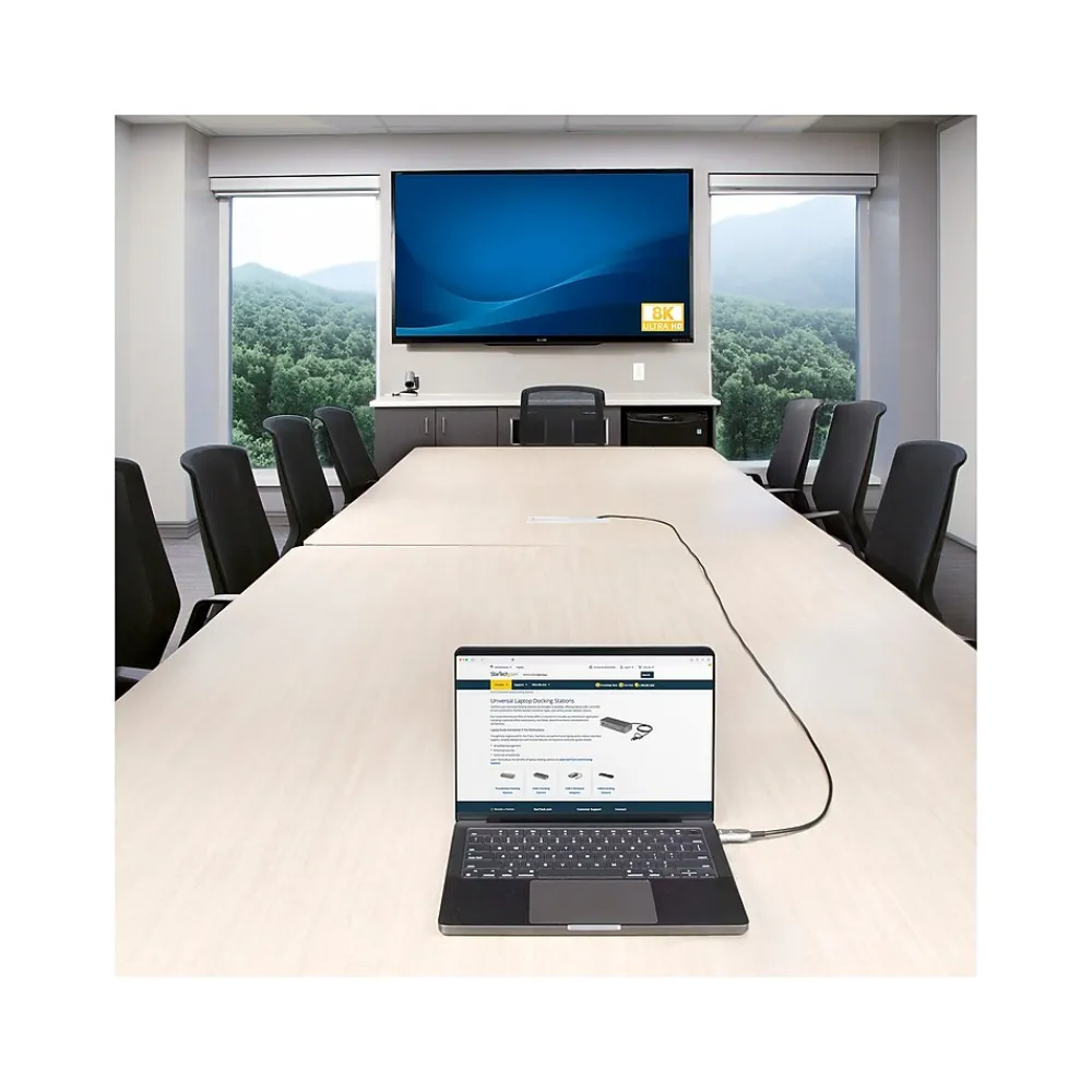 StarTech 30' HDMI to HDMI, Male to Male, Black (8K-A-30F-HDMI-CABLE)