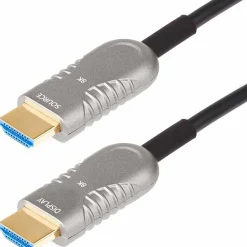 StarTech 100' HDMI to HDMI Networking Cable, Male to Male, Black (8K-A-100F-HDMI-CABLE)